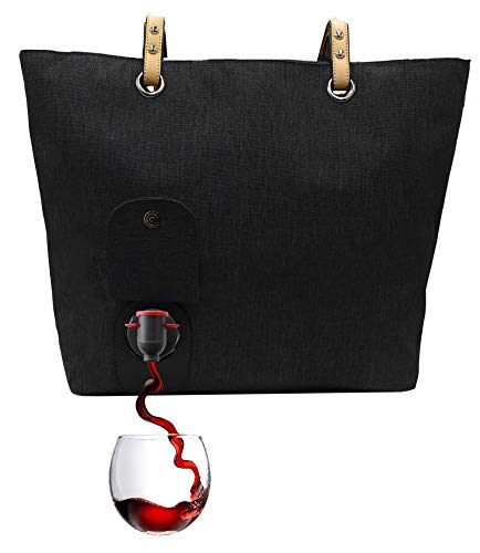 Sac bandoulière femme pratique et discret pour transporter le vin Portovino 