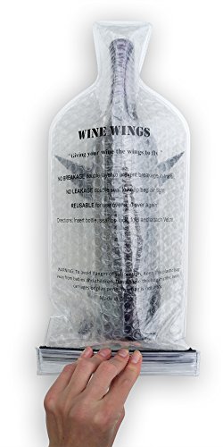 Sac plastique pour bouteille de vin rembourré Wine Bags