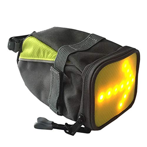 Sacoche de selle de vélo avec lumière LED AK-BAG